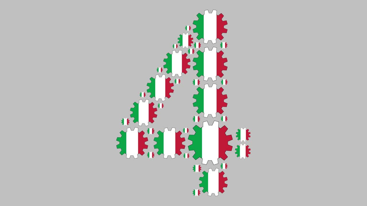 이태리어 숫자 4