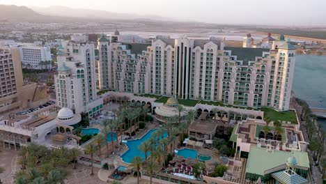 aerial view of herods vitalis eilat hotel, located in eilat city, south israel