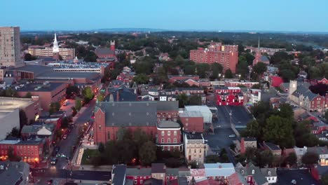 aerial truck shot