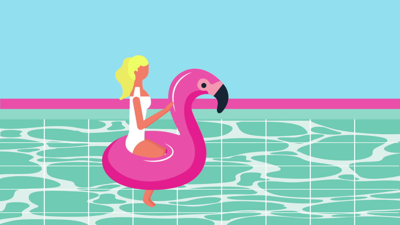 escena del mar en verano