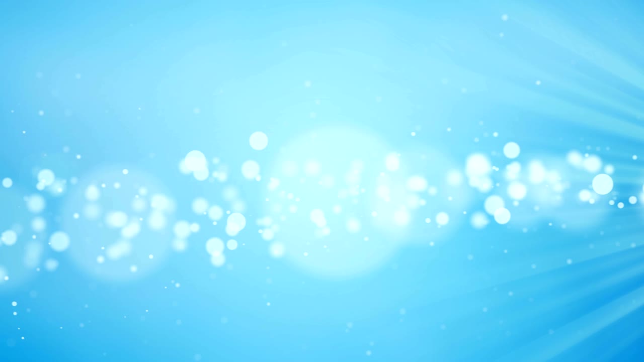 파란 입자 (loopable) - 4k 비디오