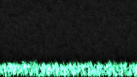 gráficos de movimiento de partículas de color de barra de línea recta de llama