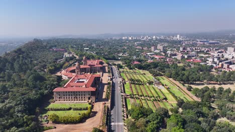 union buildings government office at pretoria in gauteng south africa