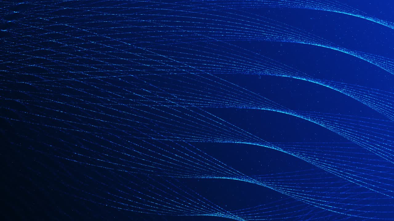 4k 아름다운 파동된 선 배경 - 루프 가능