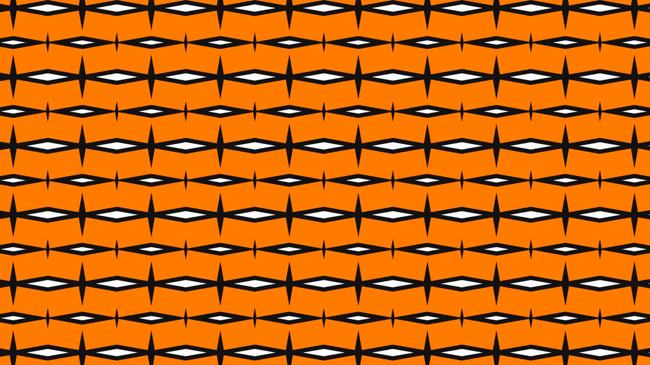 patrón de video gráfico 2d que se mueve hacia la parte inferior derecha con zoom, compuesto de diseños y formas con texturas multicolores.