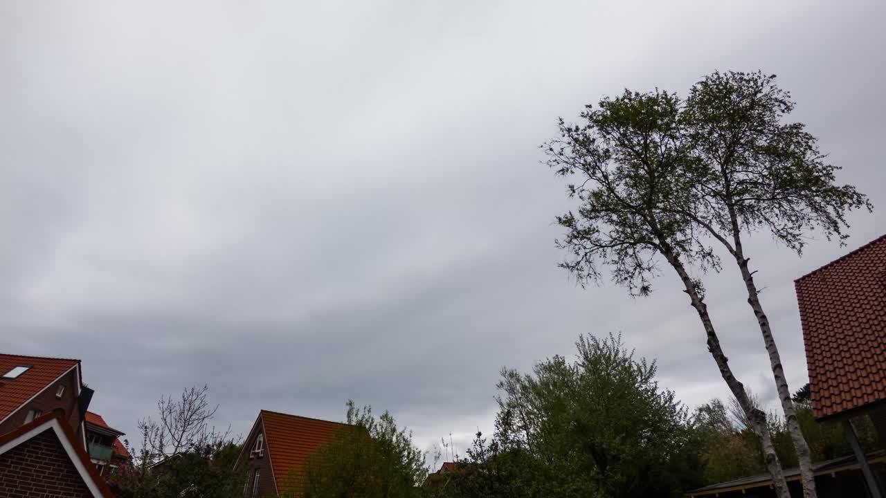 비오는 날의 타임랩스