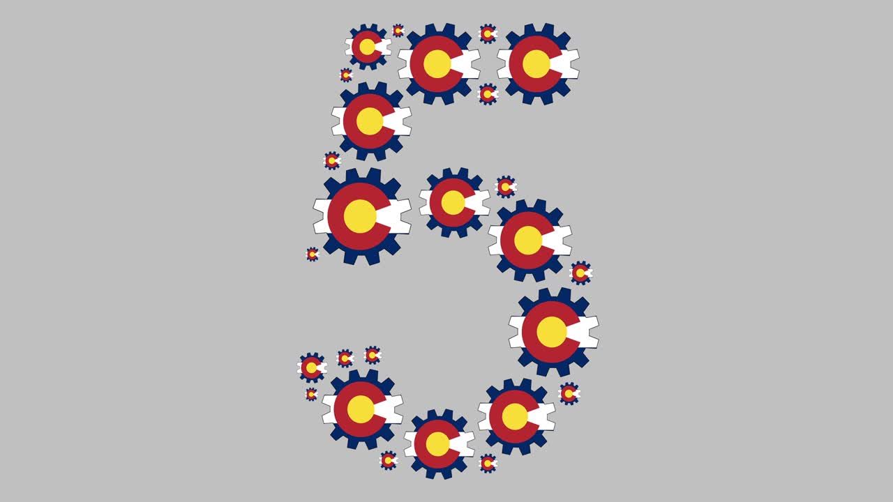 coloradan número cinco