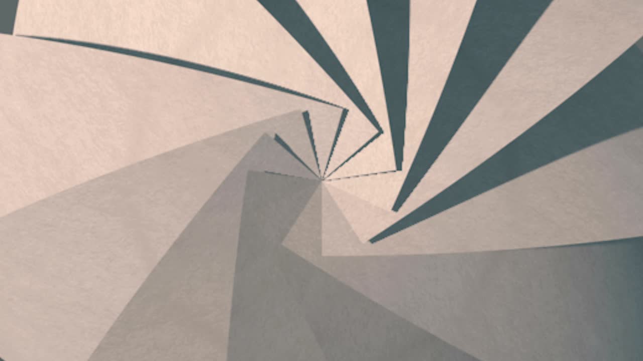 종이 칼레도스코프와 함께 추상적인 배경