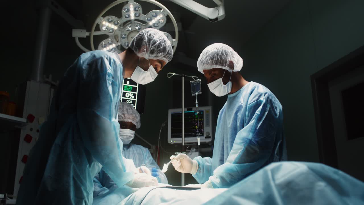 procedimiento quirúrgico en curso