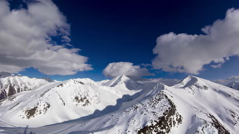 snow-capped mountain range panorama