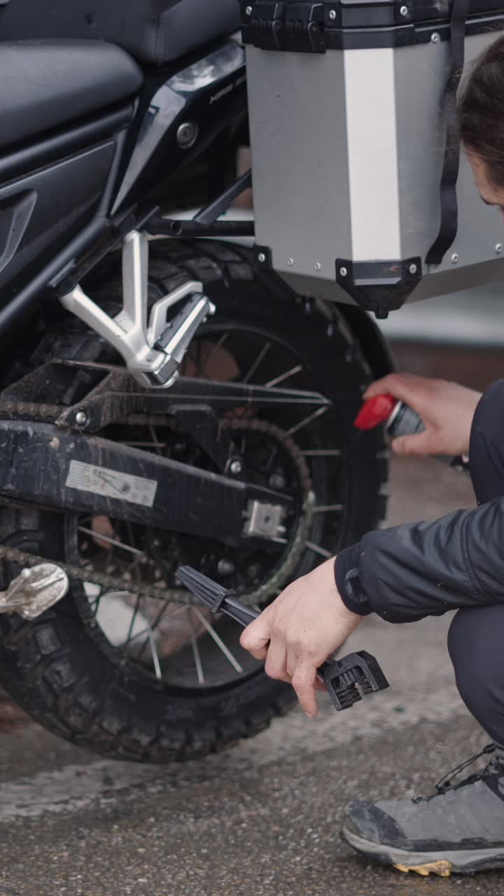 Motorcycle Chain Maintenance