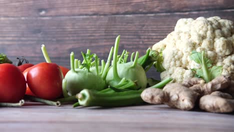 assorted fresh vegetables