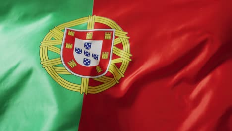 animation of national flag of portugal