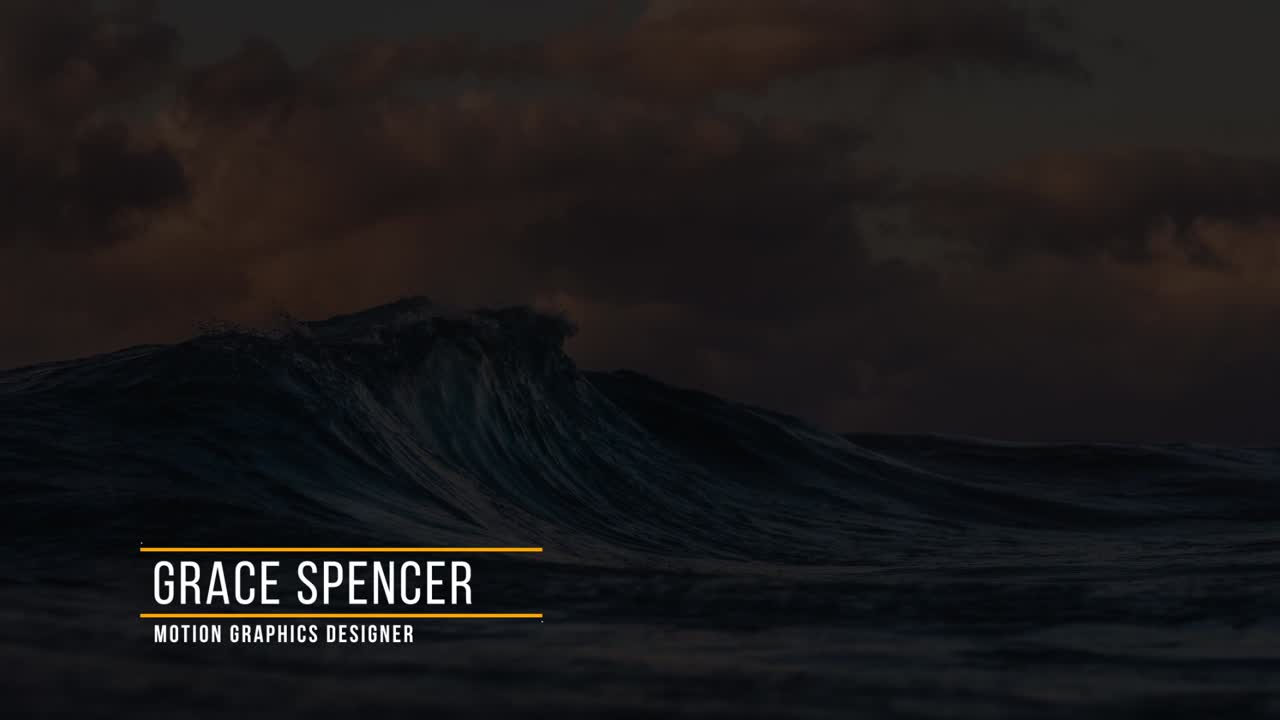 Ocean Landscapes with Titles