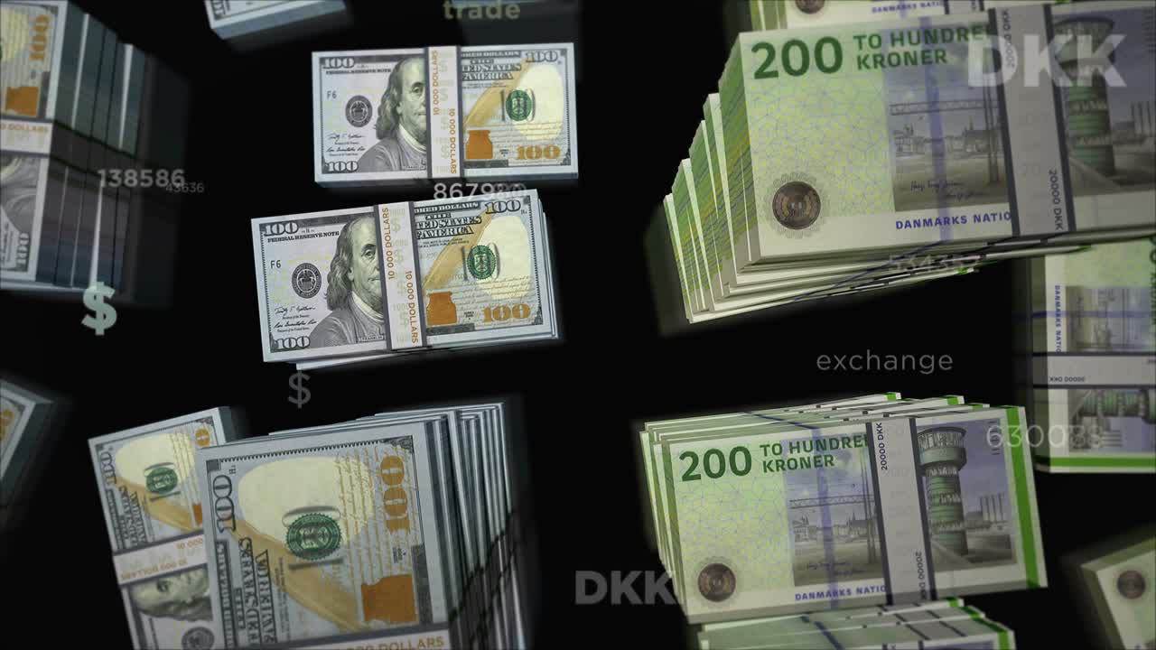 덴마크 크로네 달러 환율 루프 애니메이션
