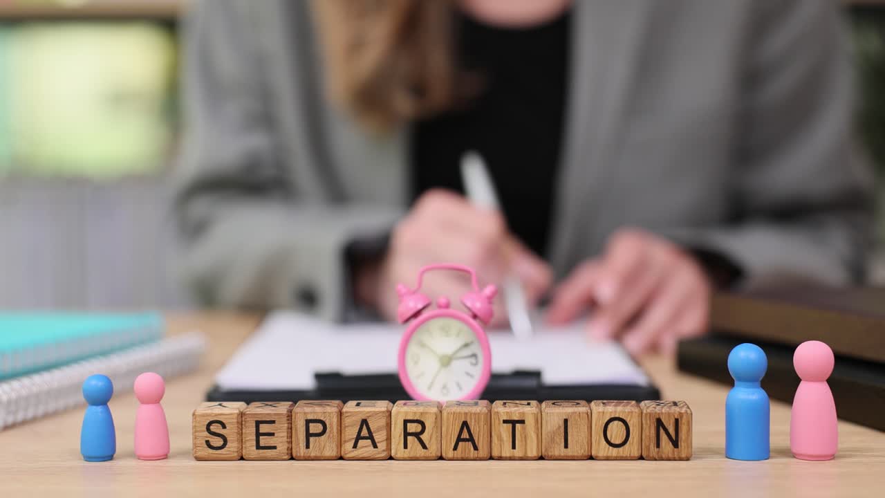 Separation and Divorce Concept