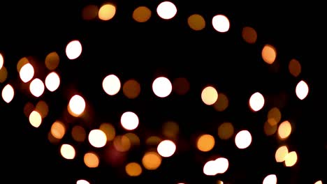 luz de bokeh borrosa abstracta