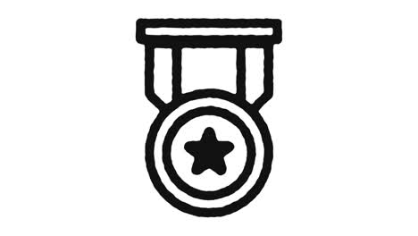 ranking icon animation footage & alpha channel