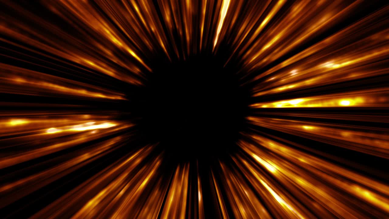 hiperespacio velocidad de curvatura zoom amarillo naranja 30 segundos