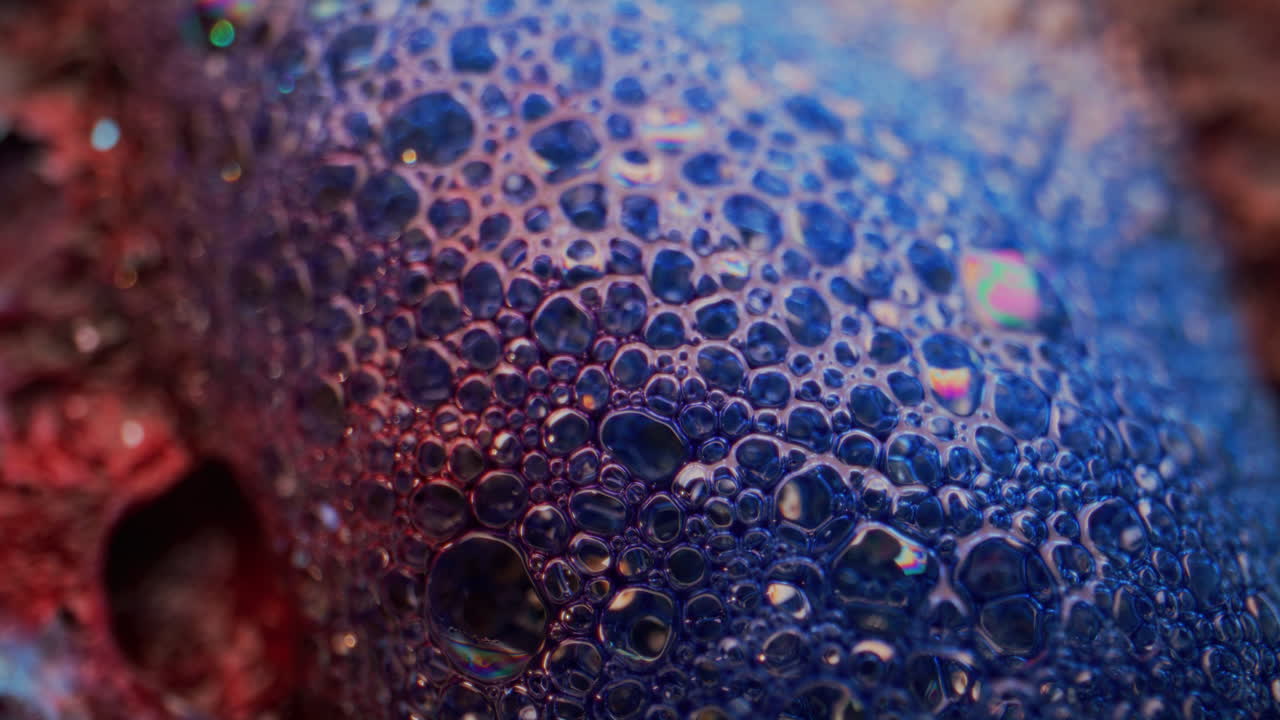 Colorful Bubbles Macro