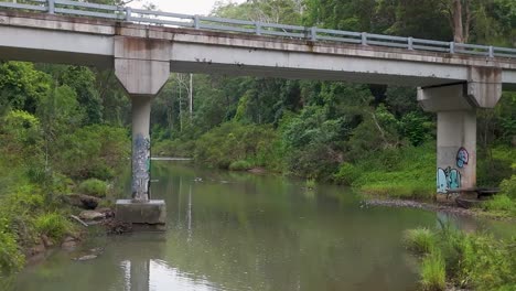 river and bridge landscape view