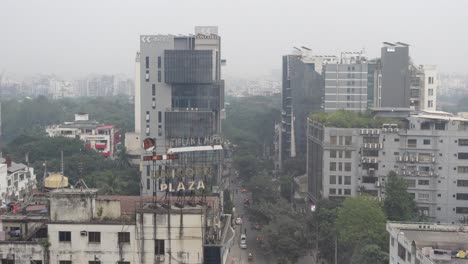 cityscape of dhaka, bangladesh