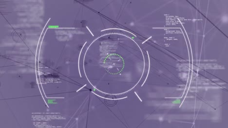 Animación-De-Cerradura-De-Seguridad-Giratoria-Sobre-Procesamiento-De-Información-Y-Datos.