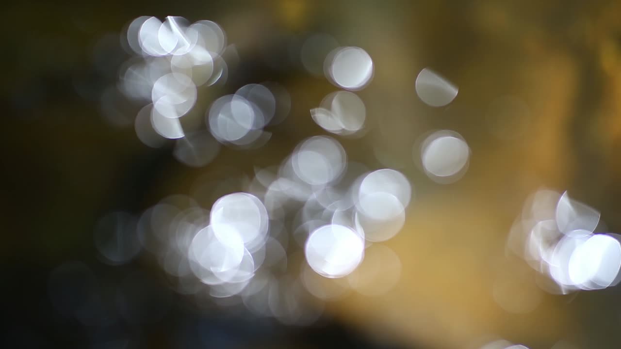 borrón abstracto con luces bokeh parpadeantes en el fondo