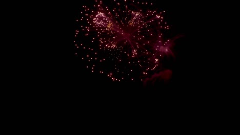 gran saludo de artillería festivo, fuegos artificiales