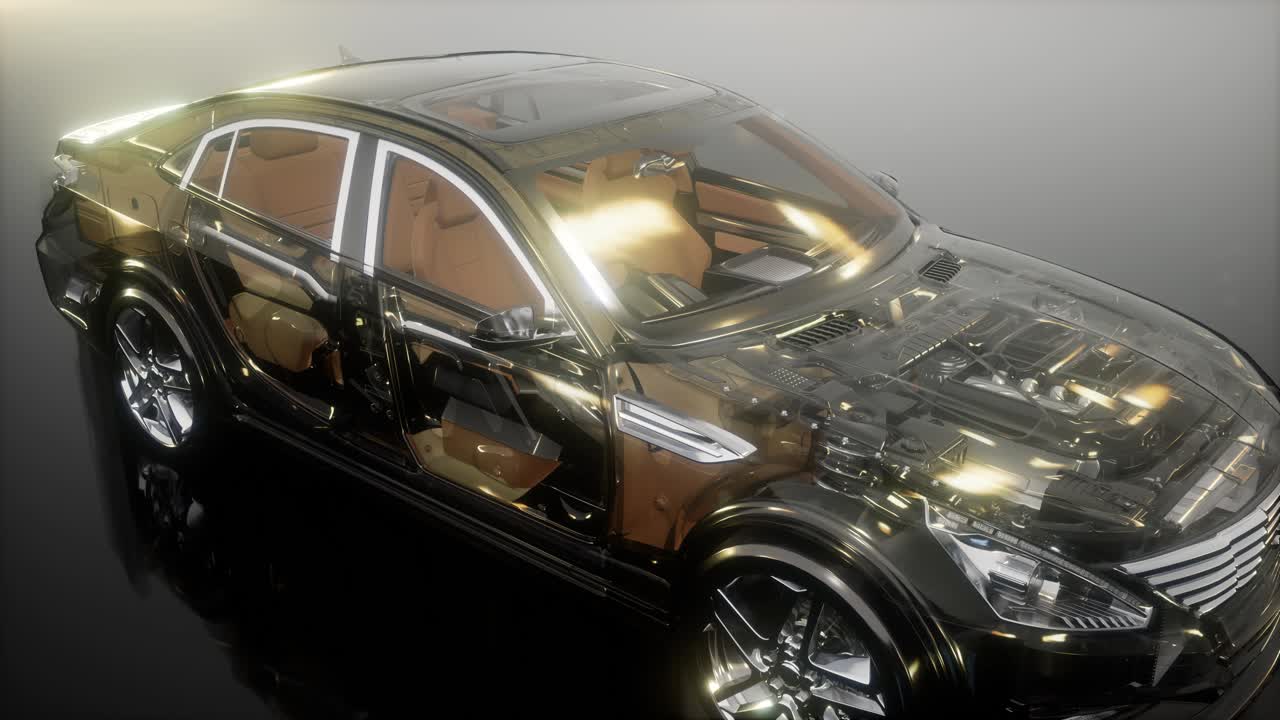 자동차에서 볼 수 있는 엔진과 다른 부분