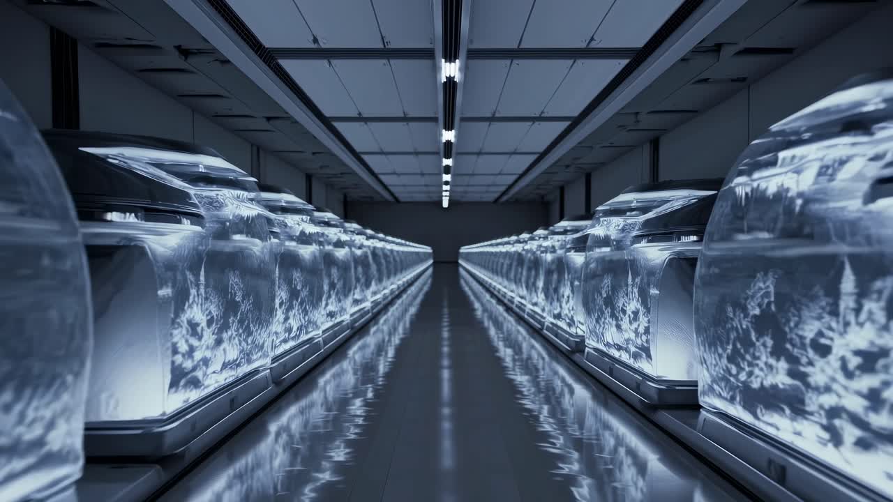 미래의 차량 저장 시설