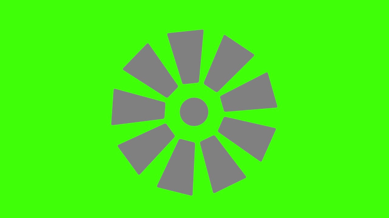 초록색 화면에 세부적인 의 2d 애니메이션 일러스트레이션