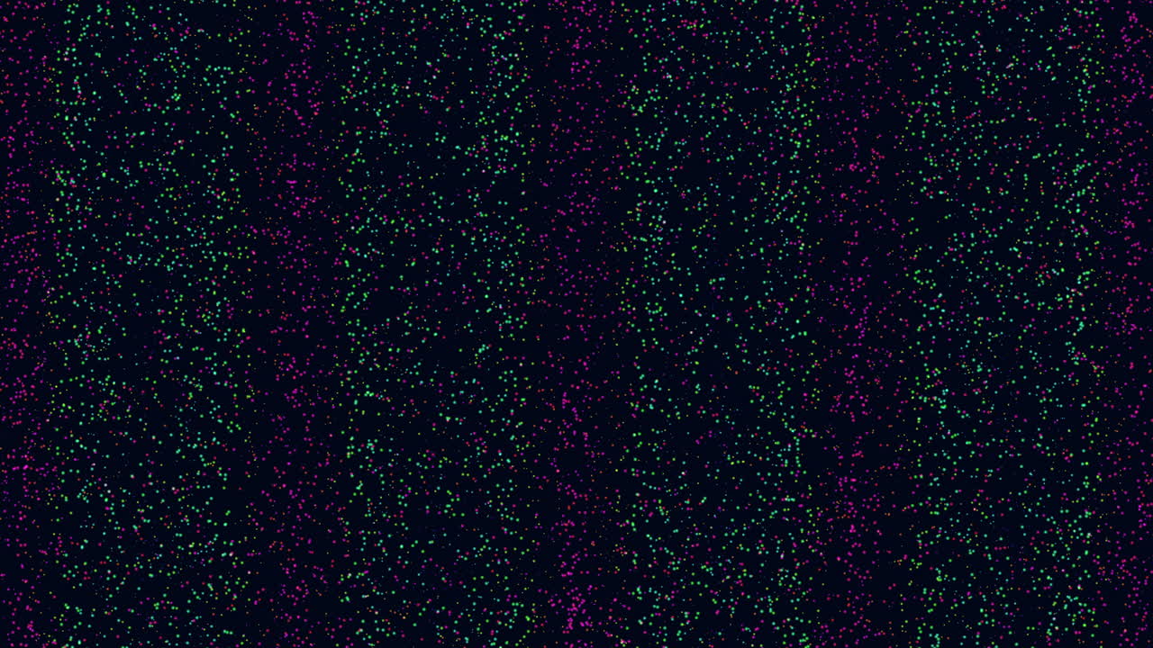 una noche estrellada una fascinante constelación de puntos verdes sobre un vibrante fondo púrpura y negro