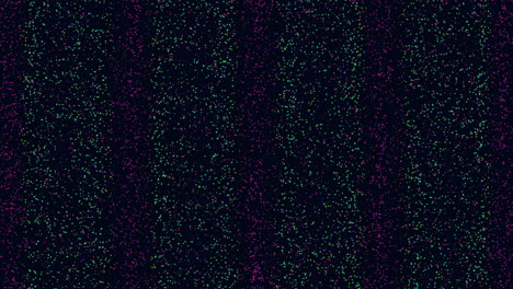 starry night a mesmerizing constellation of green dots on a vibrant purple and black background