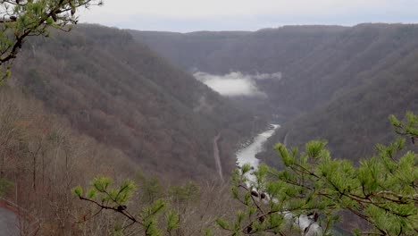 Grandview-En-El-Parque-Nacional-De-Virginia-Occidental