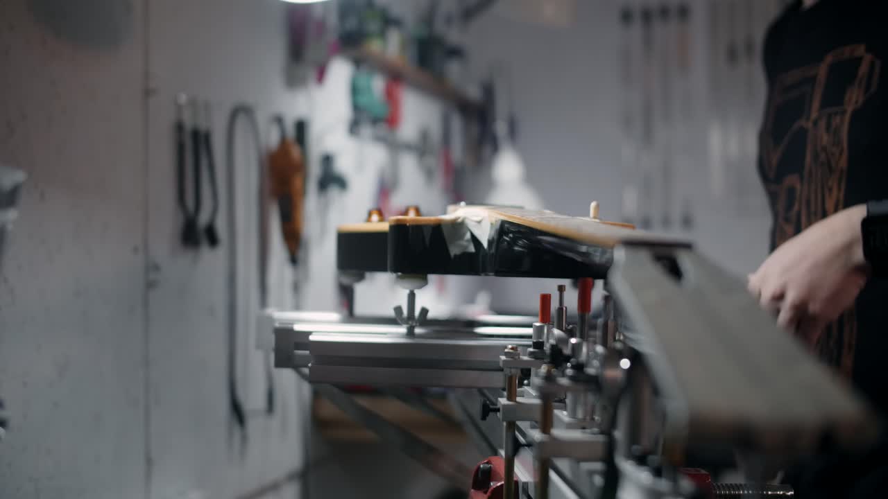 Guitar Neck Repair in a Workshop