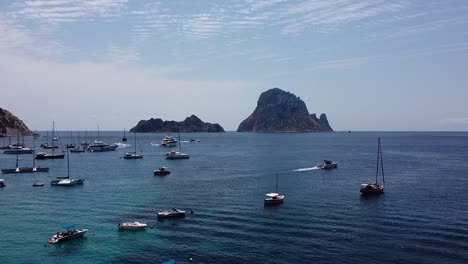 descripción general de d&#39;hort, ibiza, españa
