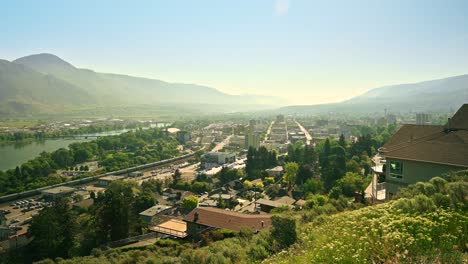 Panoramic-Views-of-Kamloops-Amidst-Forest-Fire-Smoke