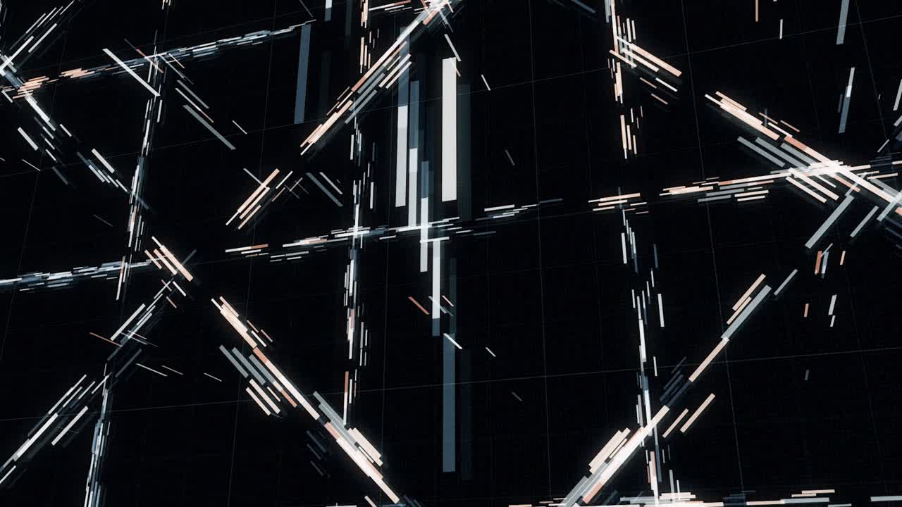 선과 그리드가 있는 추상적인 기하학적 패턴