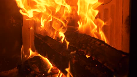 burning fire, flames background, super slow motion close up shot