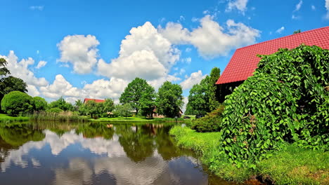 Beautiful-establishing-shot-of-Countryside-lifestyle