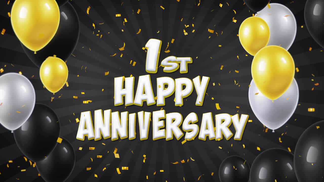 1st Happy Anniversary Celebration
