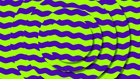 3d illusion loop design background