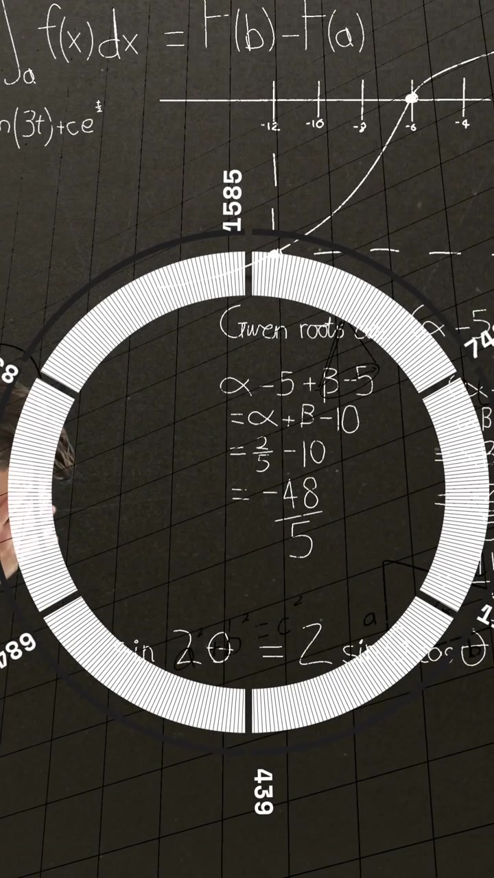 Animation of scope scanning and data processing over cityscape