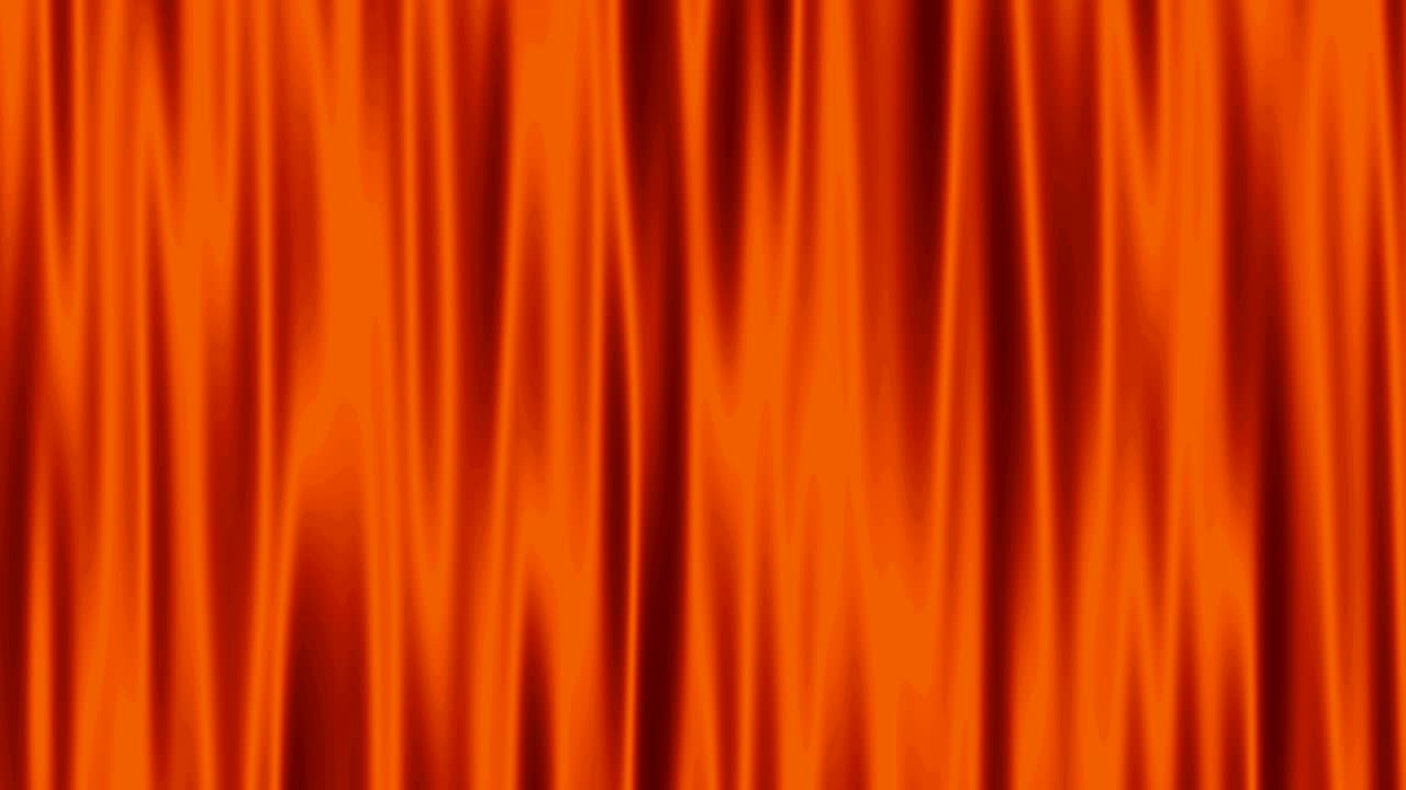 cortina feltro velluto tessuto ondulato movimento sfondo anello arancione