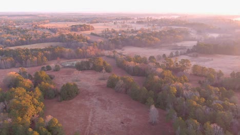 Drone-Vidoe-of-Early-Morning-Sunrise-in-East-Texas