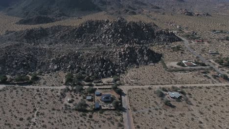 joshua tree national park california aerial