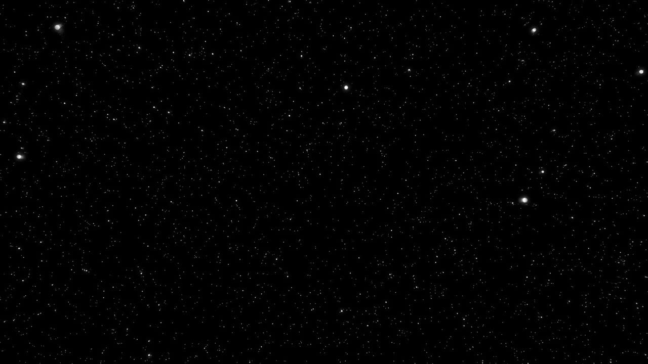 4k stelle in anello in viaggio sullo sfondo - canale alfa integrato - viaggio nello spazio