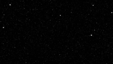 4k looped stars travelling background - alpha channel integrated - journey in space