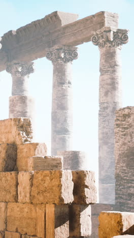 ruinas de un antiguo templo